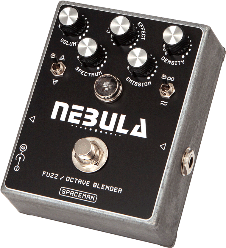 Spaceman Effects Nebula Fuzz/octave Blender Pedal - Guitar (1000x1000), Png Download
