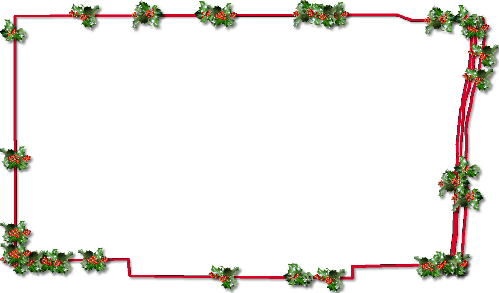 Broward "fancy Frame" Style - Christmas Frame Png Transparent (1024x603), Png Download