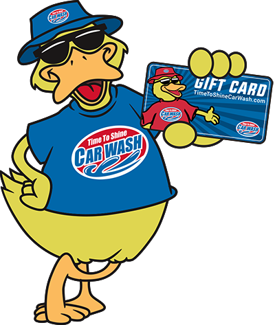 Give The Gift Of A Clean Car With Time To Shine Gift - Time To Shine Car Wash Llc (400x473), Png Download