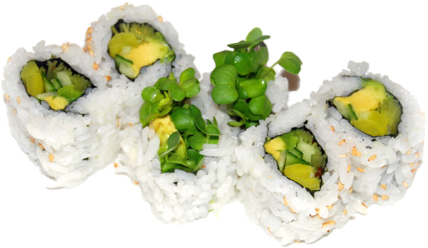 Avocado Roll Png File - Design (770x450), Png Download