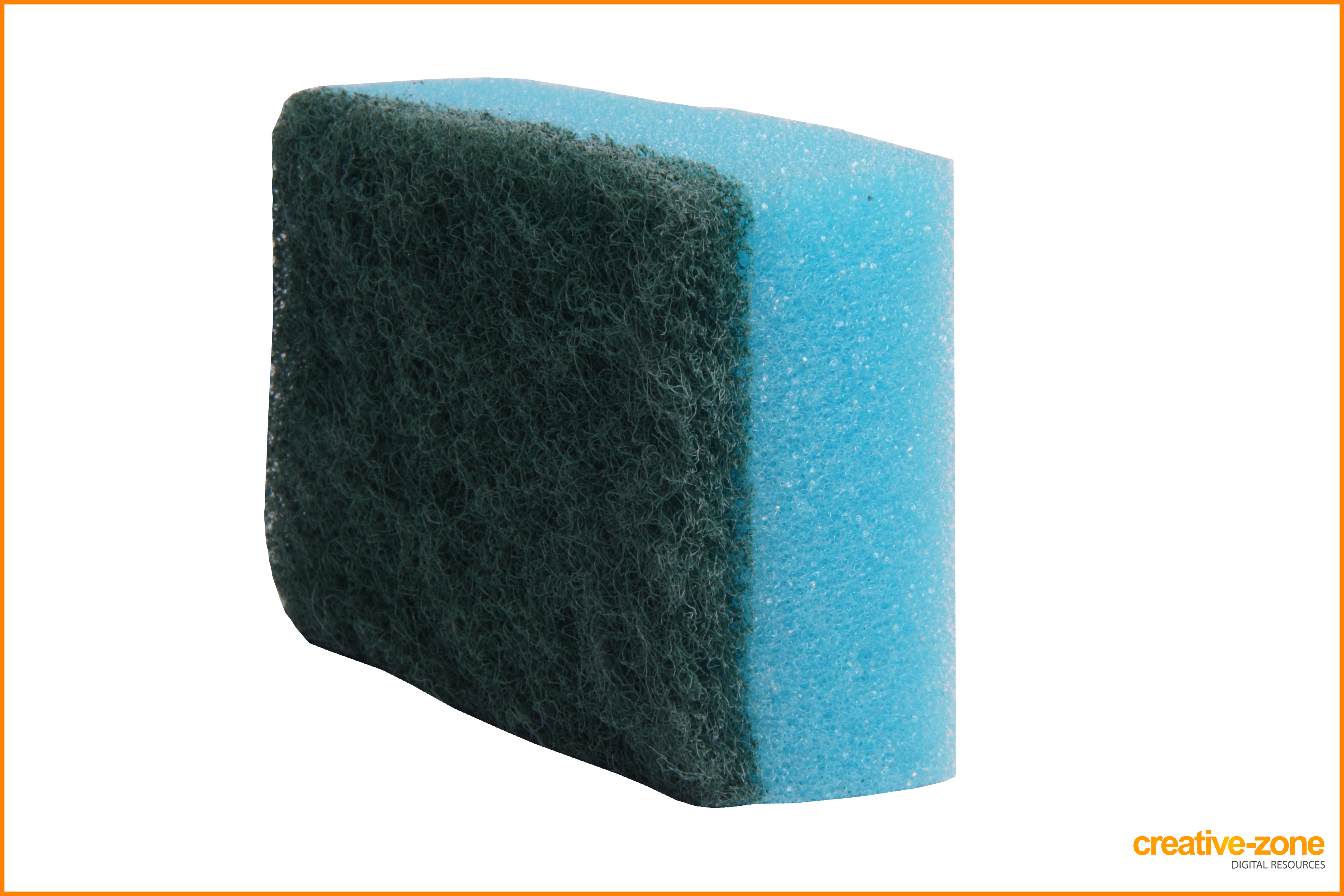 Blue Sponge - Blue Sponge Transparent Background (6030x4020), Png Download