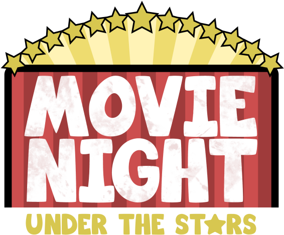 June 7th Marks The First Movie Night Under Stars For - Graphic Design (1024x1024), Png Download