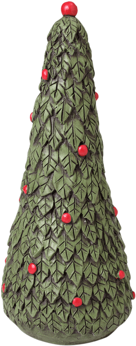 Berry Tree - Christmas Tree (500x1200), Png Download