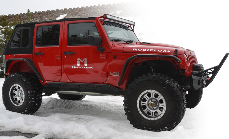 Jk Wrangler Body Armor - Metalcloak Fenders (921x549), Png Download