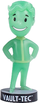 Fallout 4 Bobblehead Series 4 Radioactive Ricochet - Fallout Bobblehead Series 4 (400x400), Png Download