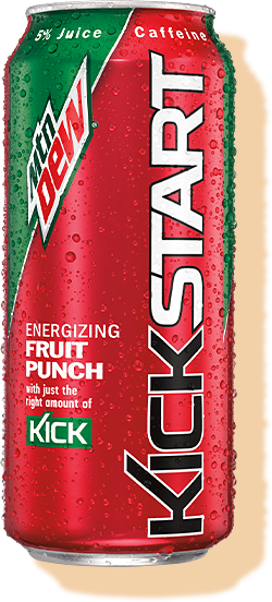 Mountain Dew Kick Start, Direct Source From The Supposed, - Mountain Dew Kickstart Png (250x552), Png Download