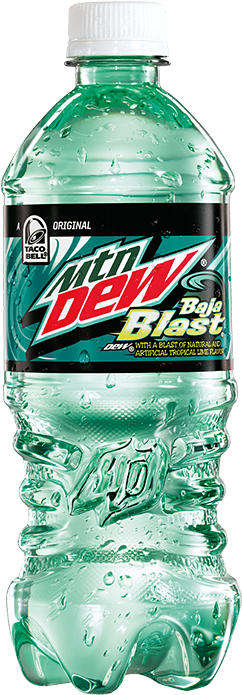 Mtn Dew® Baja Blast® - Mountain Dew Baja Blast (300x700), Png Download