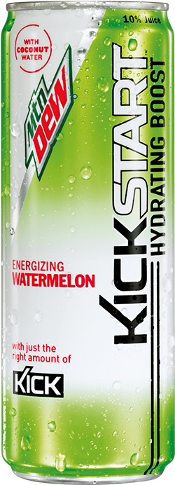Mtn Dew® Kickstart™ Watermelon - Mountain Dew Kickstart Pineapple Orange Mango (300x700), Png Download