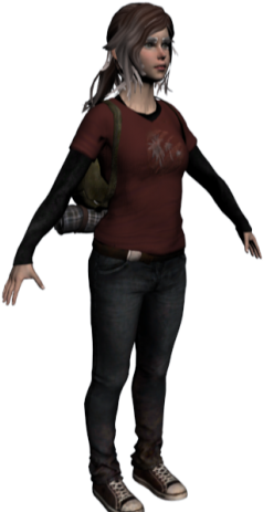 Ellie The Last Of Us Png Pic - Ellie (620x465), Png Download