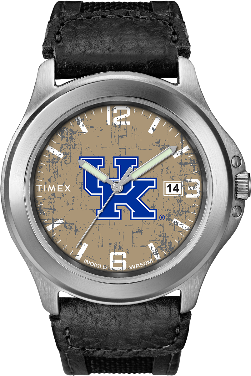 Old School Kentucky Wildcats - Opromo T40091 Custom Timex Expedition Brown/gray Core (1000x1200), Png Download