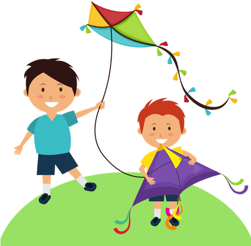0shares - Children Kite White Background (500x500), Png Download