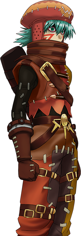 Azure Kite - Project X Zone 2 Kite (260x755), Png Download