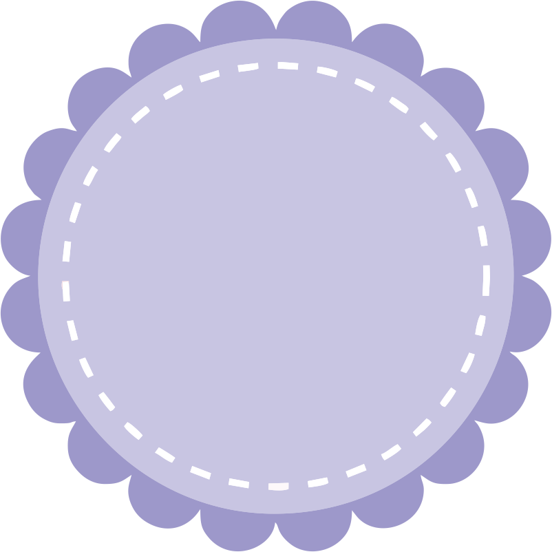 Frames Scalloped Grátis - Masha Y El Oso Topper (802x802), Png Download