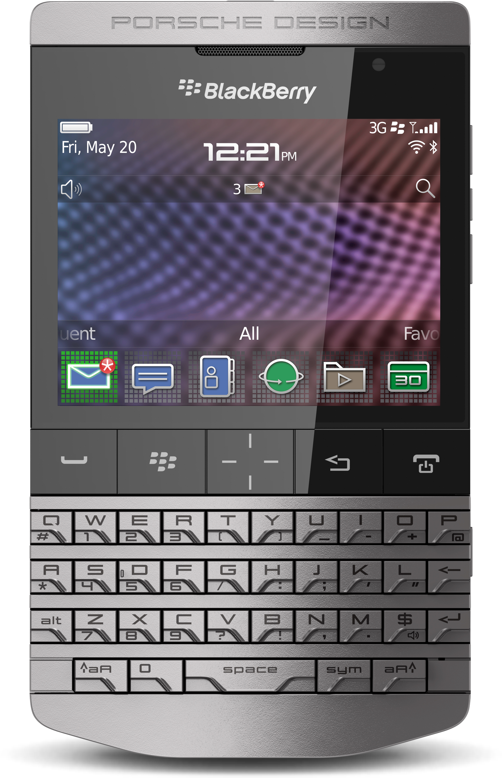 File - Blackberry P9981 (1887x2918), Png Download