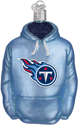 Tennessee Titans Hoodie Ornament - Tennessee Titans (442x442), Png Download
