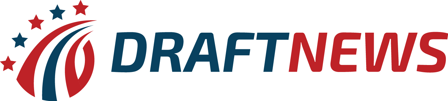 Draft News - Electric Blue (1472x334), Png Download