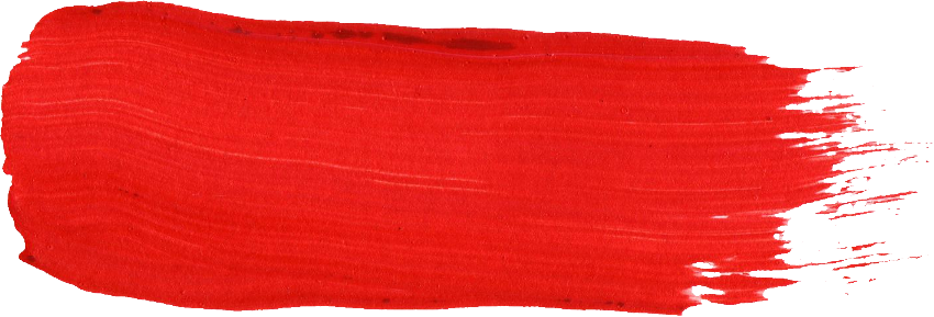 59 Red Paint Brush Stroke - Red Brush Stroke Png (850x289), Png Download