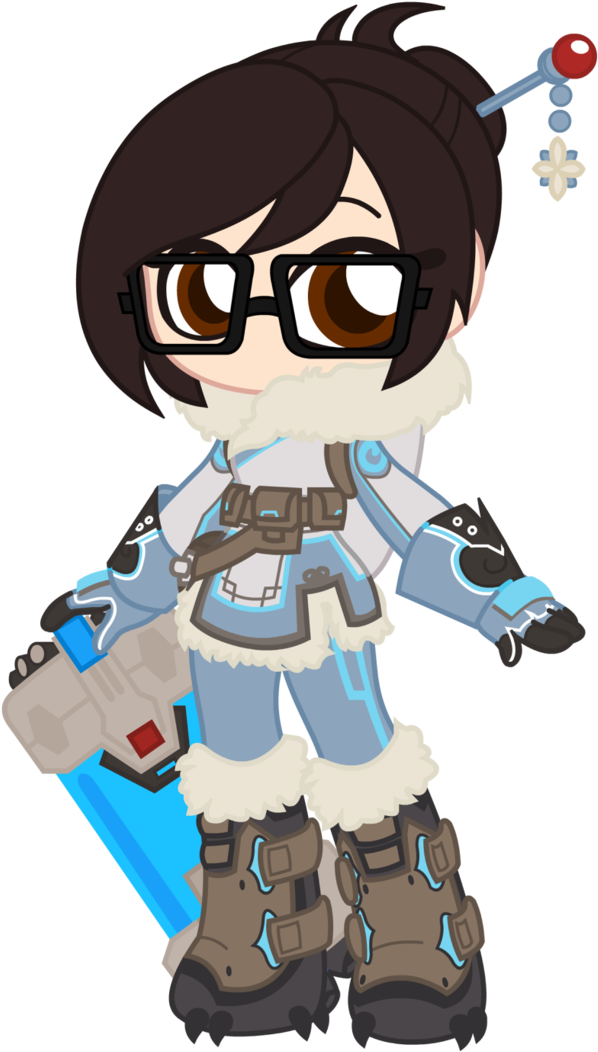 Mei By Reikosketch On Deviantart - Cute Mei Overwatch Png (698x1144), Png Download