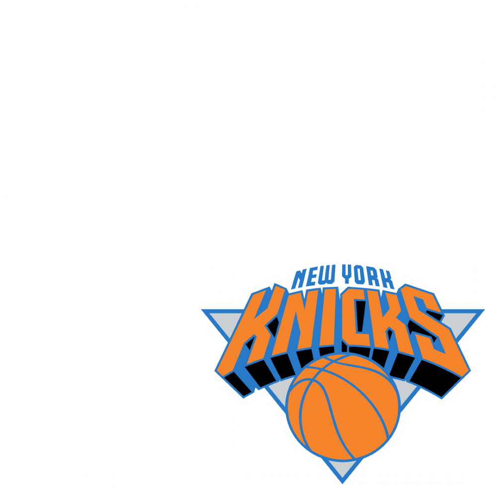 Go, New York Knicks - New York Knicks Logo Transparent (1000x1000), Png Download