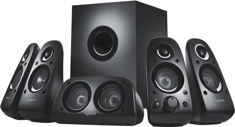 1 Surround Sound Speaker System - Logitech Z506 5.1 Surround Sound Speaker Black (800x687), Png Download