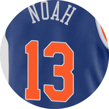 New York Knicks Joakim Noah - Badge (360x360), Png Download