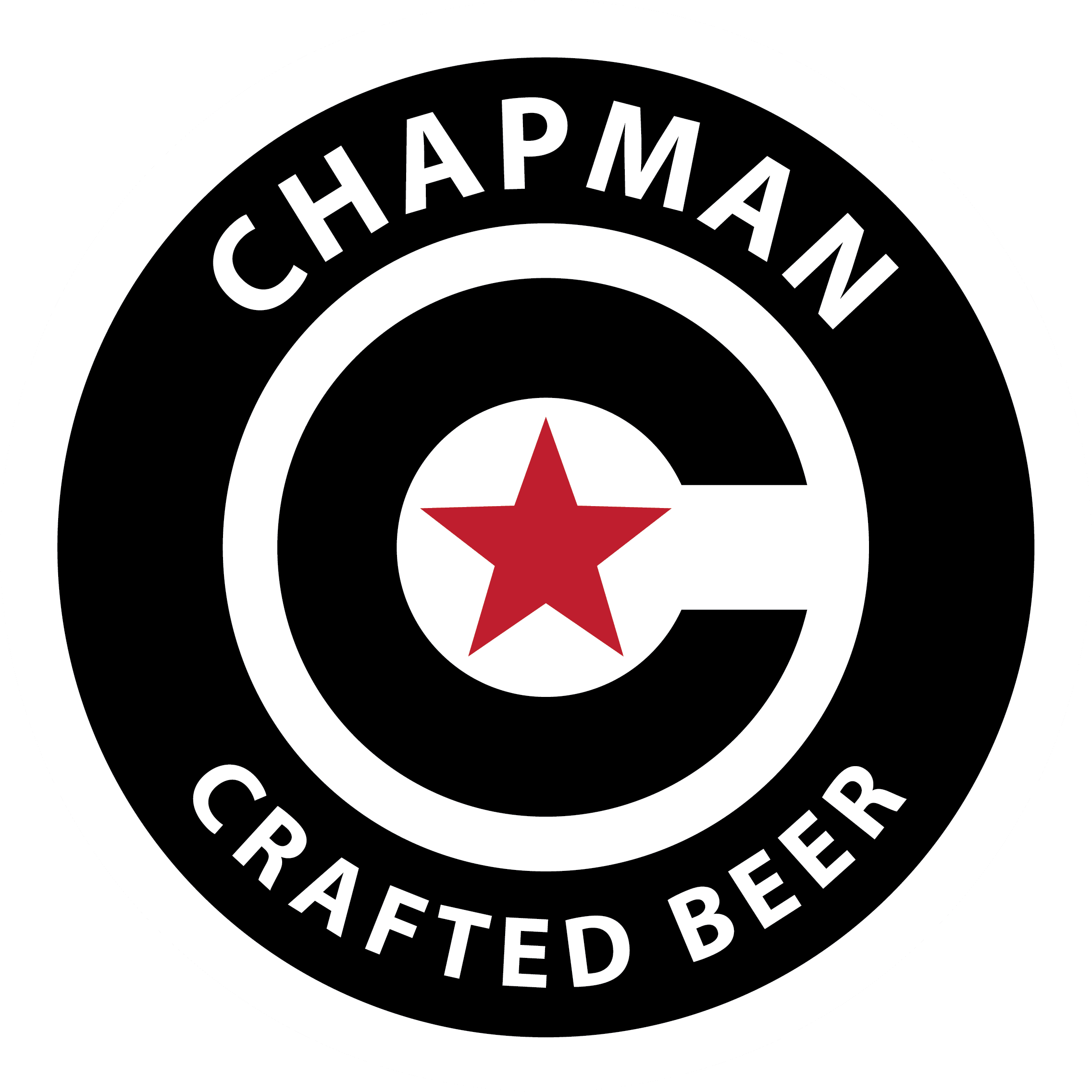 Chapman Crafted Beer Logo (2272x2272), Png Download