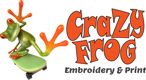 Visit Us At Crazy Frog Embroidery & Print Ltd - Wallace's Flying Frog (500x274), Png Download