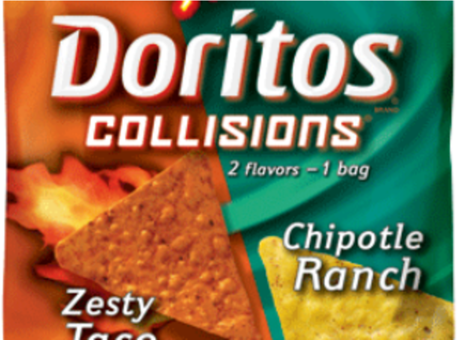 Doritos Collisions Flavored Tortilla Chips, Zesty Taco (1200x675), Png Download