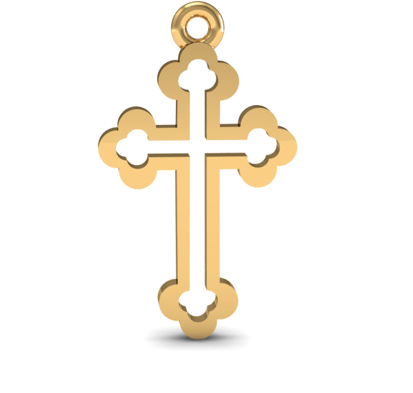 3djm - Cross (600x600), Png Download