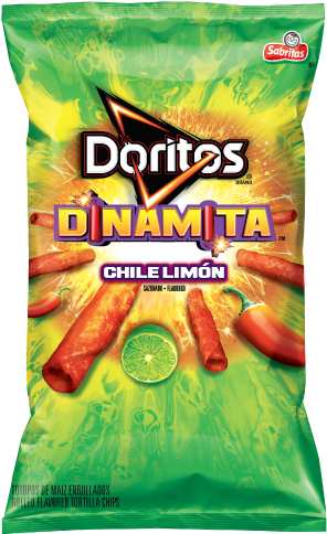 Doritos® Dinamita® Chile Limón Flavored Rolled Tortilla - Doritos Takis (334x483), Png Download