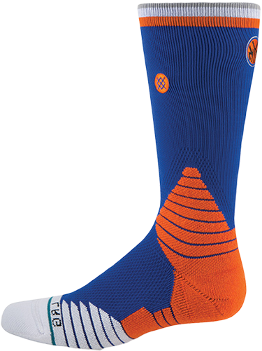 Stance Nba New York Knicks Oncourt Logo Crew Socks - Logo Crew Socks (500x500), Png Download