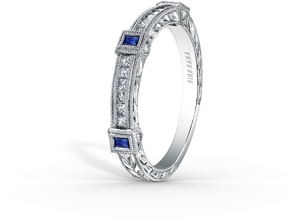 Kirk Kara Carmella Ss6757s-b - Wedding Ring (660x660), Png Download