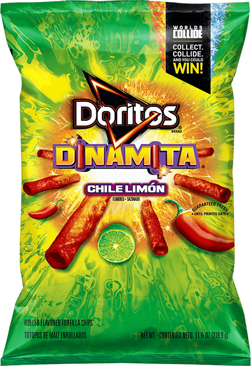 Doritos® Dinamita® Chile Limón Flavored Rolled Tortilla - Doritos Chile Limon (500x727), Png Download