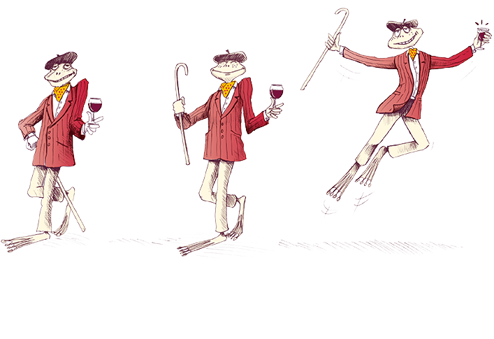 The Style - Arrogant Frog Wine (729x494), Png Download