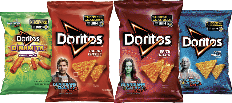 Doritos Guardians Of The Galaxy Bags - Doritos Guardians Of The Galaxy (754x336), Png Download