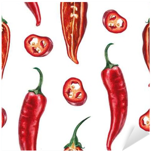 Piment Aquarelle (400x400), Png Download