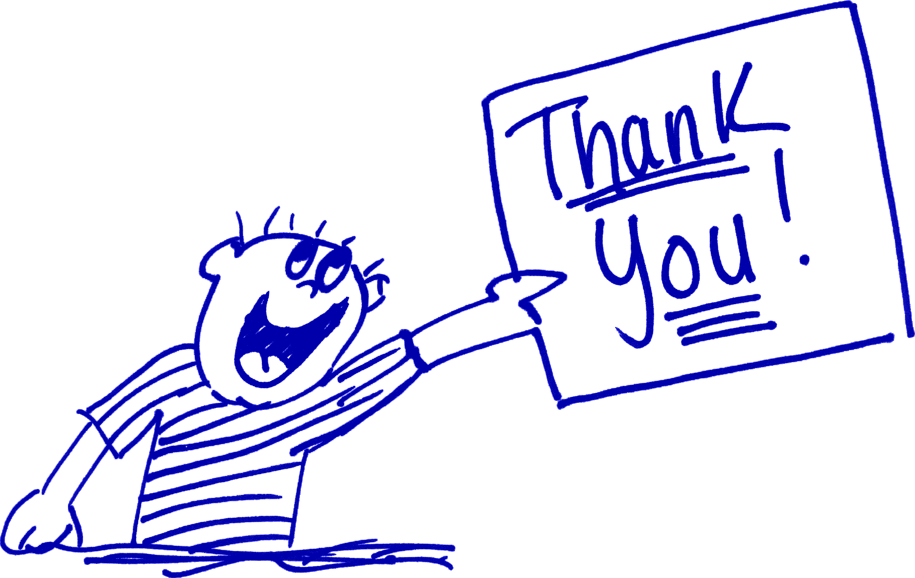 Thank You Cartoon - Thank You Png Animation (1806x1142), Png Download
