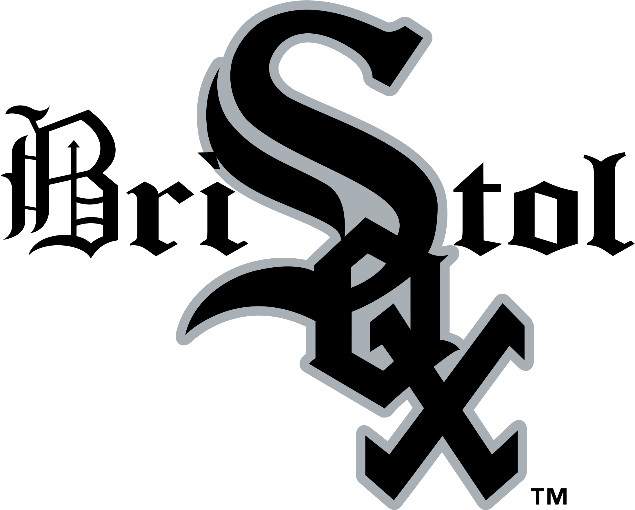 Bristol White Sox 02 Logo Png Transparent - Chicago White Sox (2400x2400), Png Download