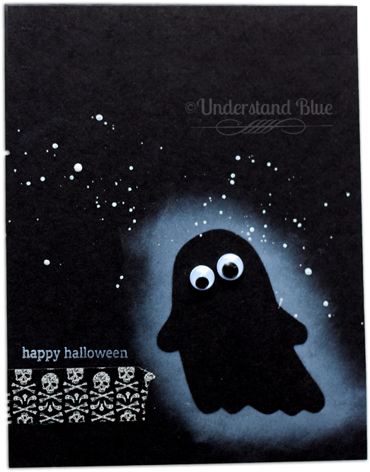 I Made This Little Ghostie For Two Challenges - Owl (600x728), Png Download