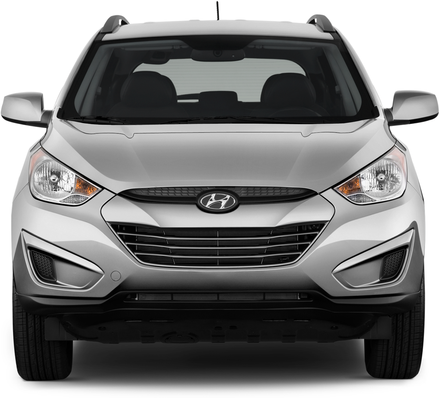Car From 3 Quarter View Png Png Free Stock - Hyundai Tucson 2012 Front (2048x1360), Png Download