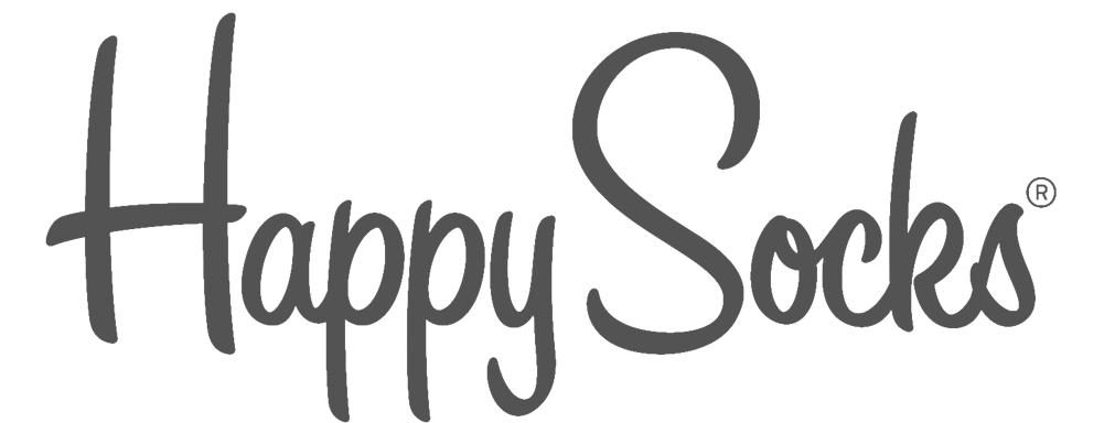 Clip Transparent Download Happy Knock - Happy Socks Logo Png Small (1000x393), Png Download