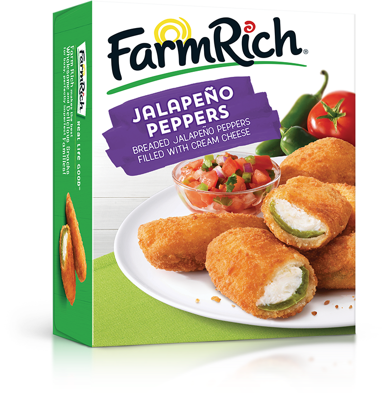 Jalapeño Pepper - Farm Rich Breaded Mozzarella Sticks - 24 Oz Box (800x800), Png Download
