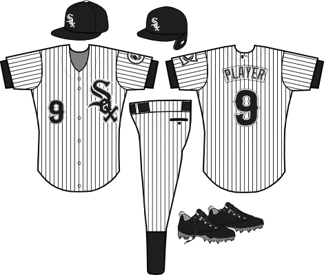 Logo With Black Pants And White Cap), A Road Alternate - Cleveland Indians Concept Uniforms (470x400), Png Download
