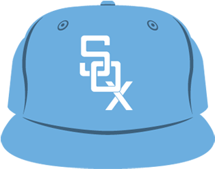 Powder Blue Sox Cap - Baseball Cap (324x473), Png Download