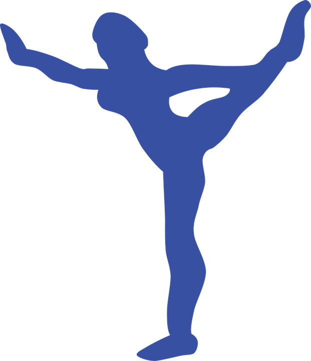 Cartoon Gymnastic (516x598), Png Download
