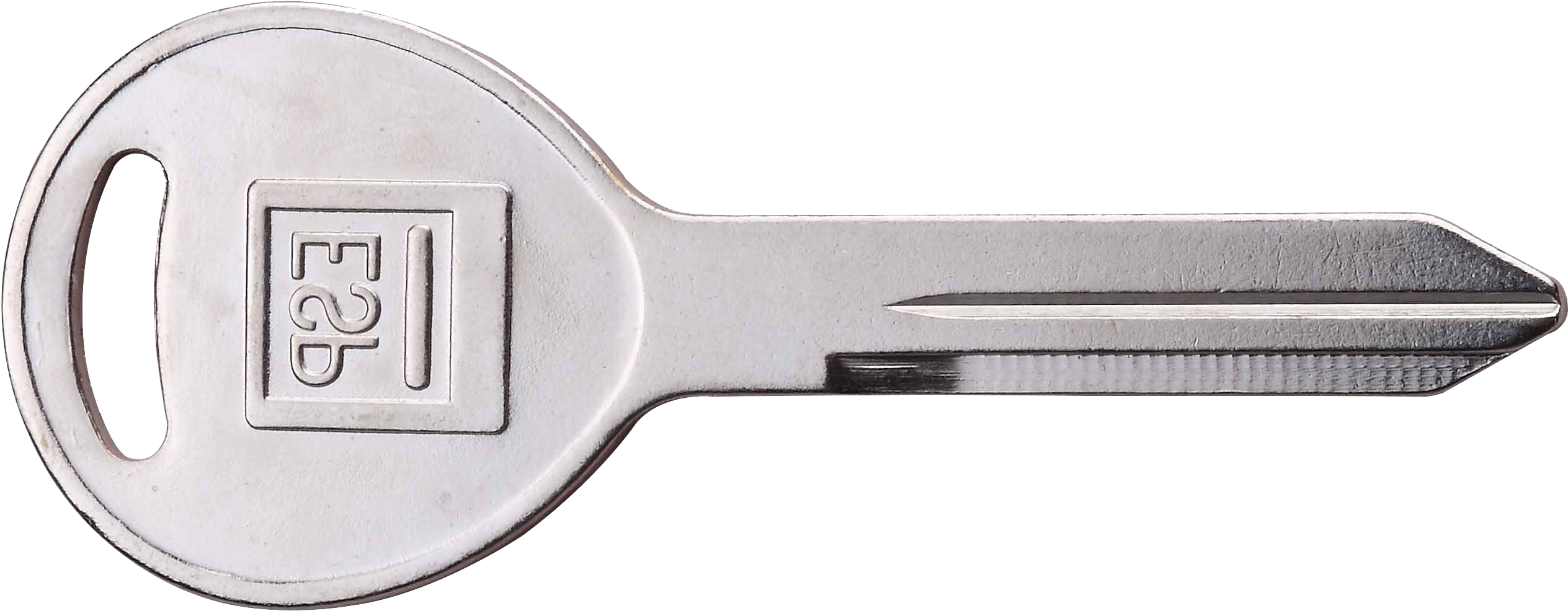 Mechanically Cut Car Key (2804x1270), Png Download