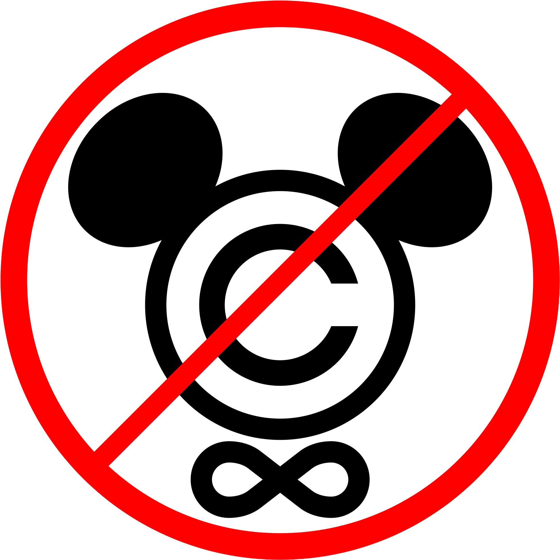 How - Mickey Mouse Copyright (540x540), Png Download