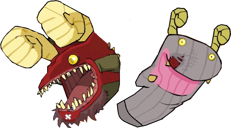 Cc Dragon And Sock Puppet Artwork - Castle Crashers (836x470), Png Download