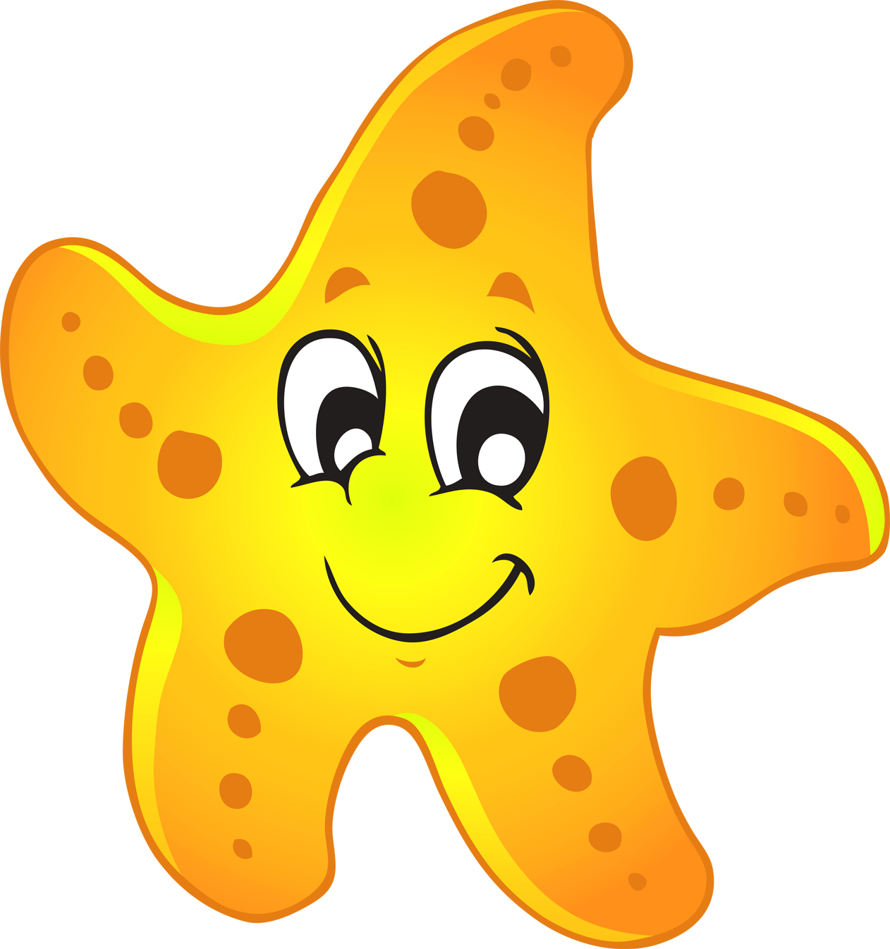 Sea Star Clipart Cliparts Co - Starfish Clipart (1262x1346), Png Download