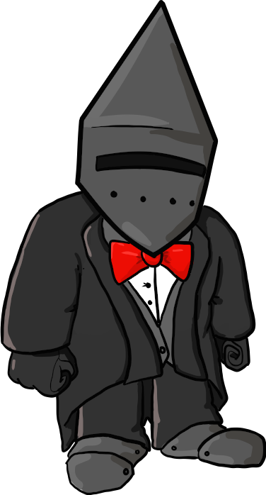 Conehead Groom - Illustration (376x698), Png Download